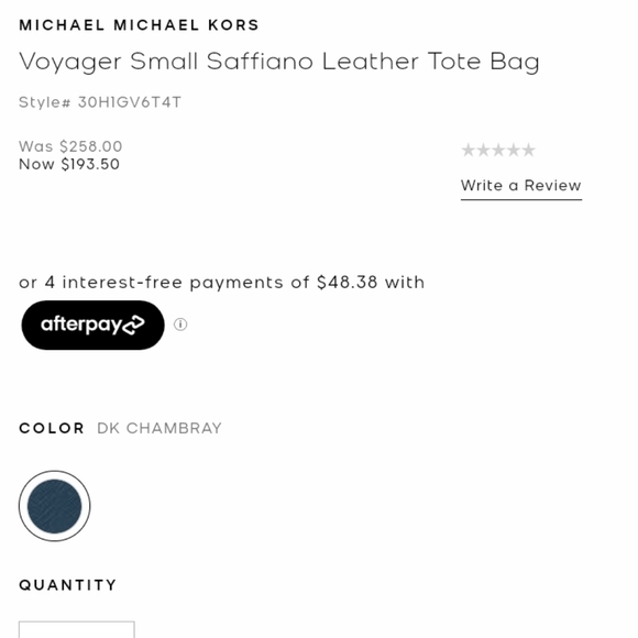 Michael Kors East West Voyager Tote Bag - Picture 4 of 16